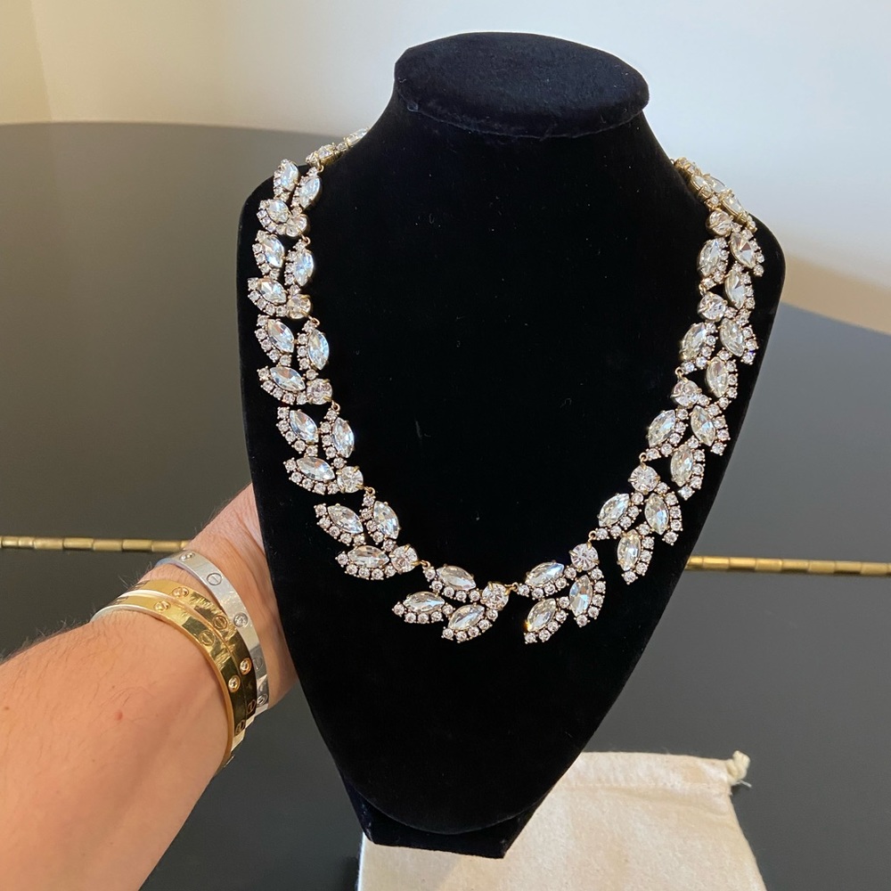 NWT J. Crew Crystal statement necklace - Picture 7 of 17